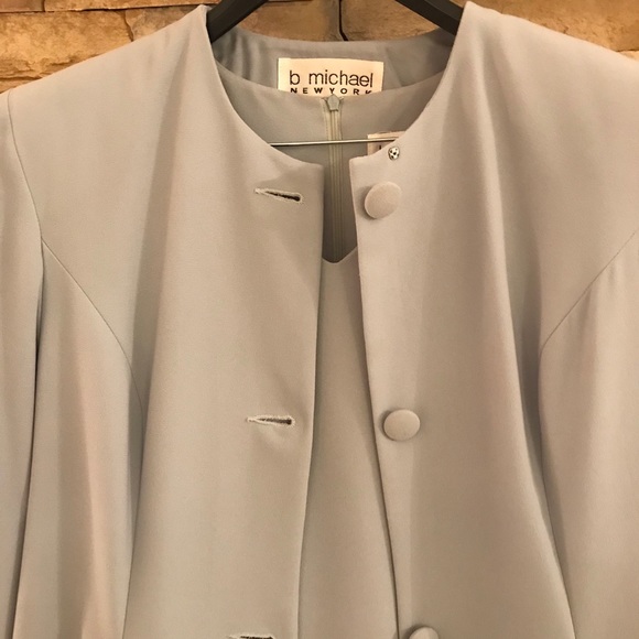 B. Michael Vintage Two Piece Dress/long coat - Size 14 - Picture 5 of 14